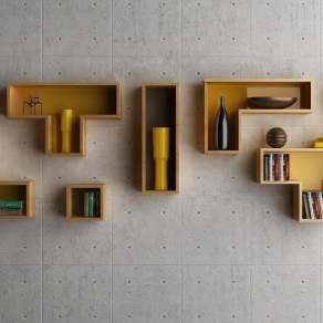 现代壁柜吊柜3D模型下载